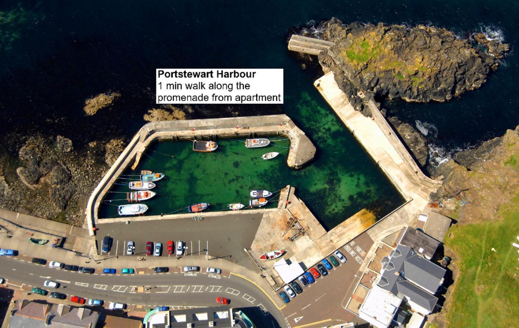 Promenade Apartment Panoramic Sea Views Portstewart Eksteriør billede